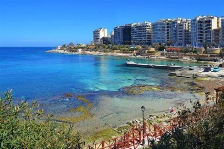 Saint Julian'sSplendid Seaside Retreat On Spinola Bayアパートメント エクステリア 写真
