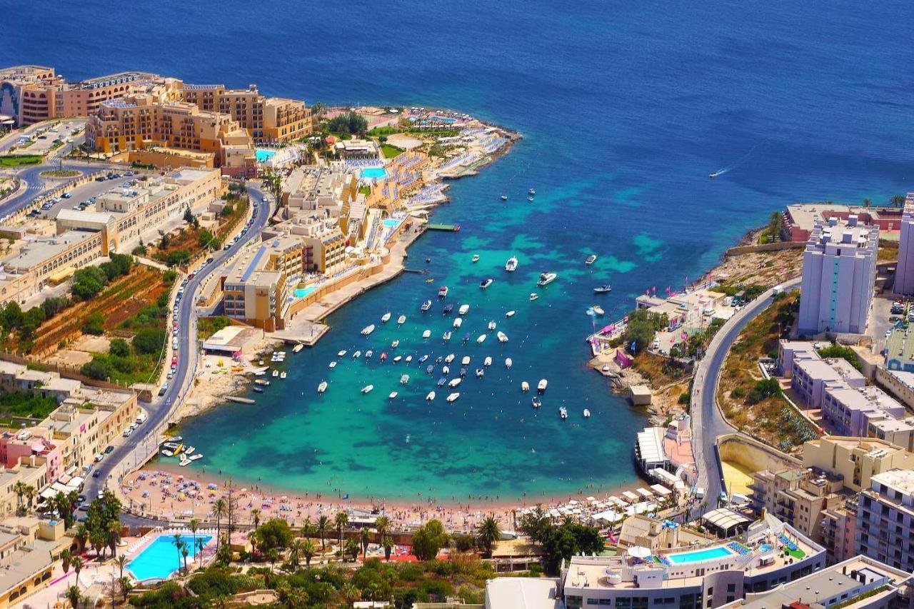 Saint Julian'sSplendid Seaside Retreat On Spinola Bayアパートメント エクステリア 写真