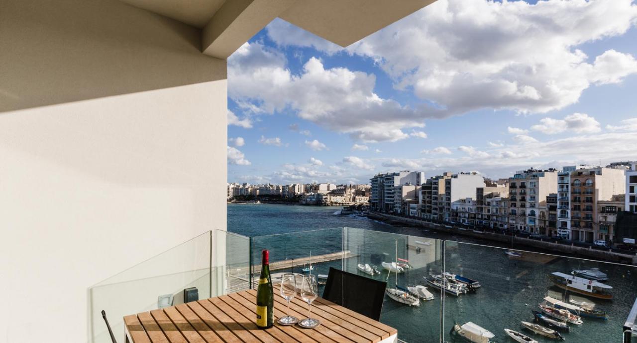 Saint Julian'sSplendid Seaside Retreat On Spinola Bayアパートメント エクステリア 写真