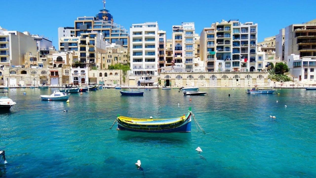 Saint Julian'sSplendid Seaside Retreat On Spinola Bayアパートメント エクステリア 写真