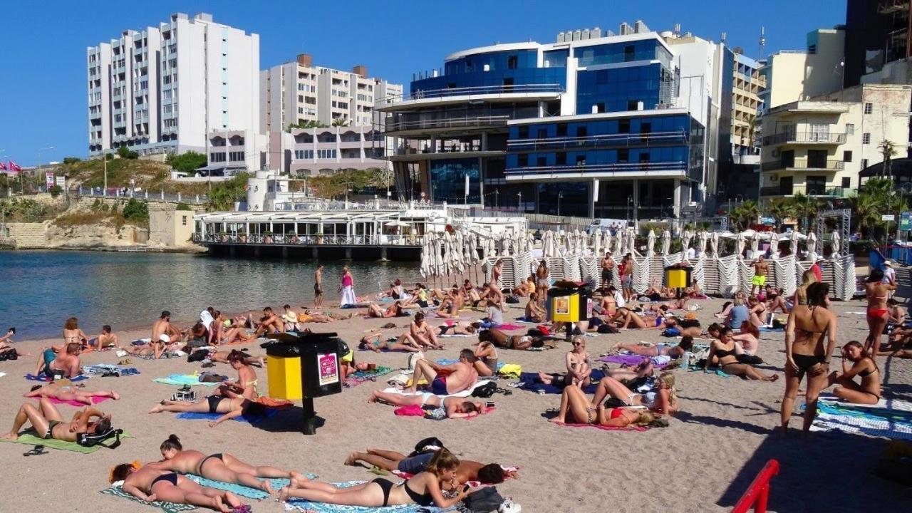 Saint Julian'sSplendid Seaside Retreat On Spinola Bayアパートメント エクステリア 写真